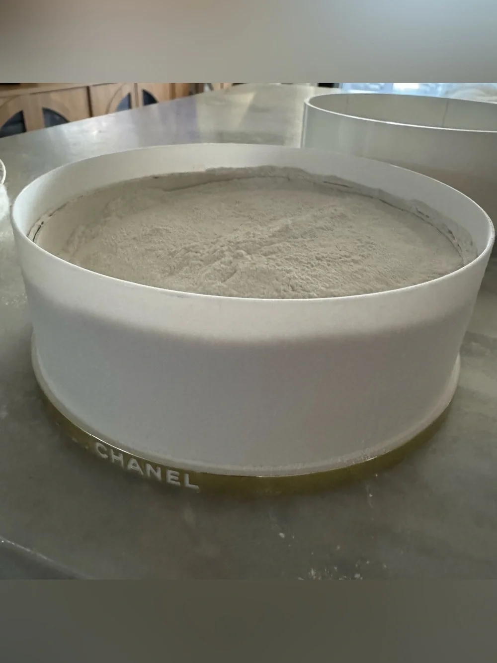 Vintage CHANEL No. 5 Bath Powder 8 oz Powder Imperfect Packaging